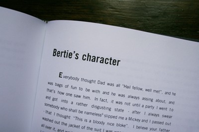 Bertie's character